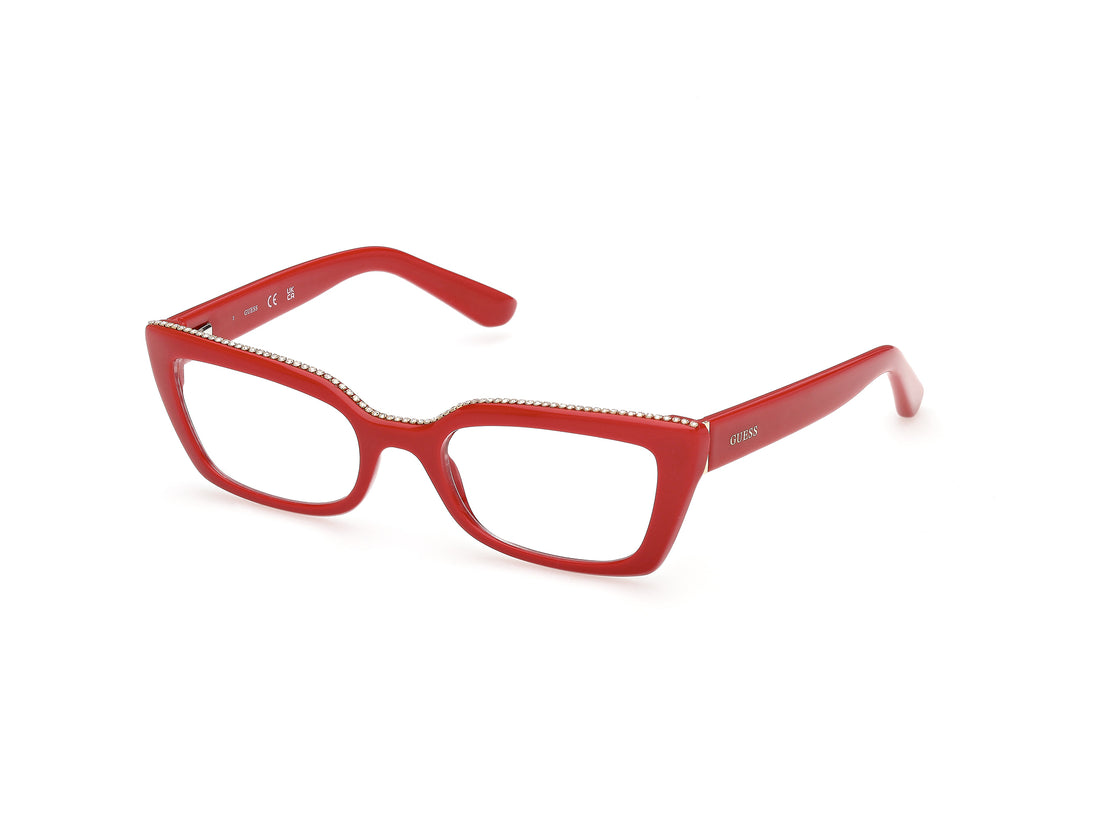 Brillen guess gu50360 066 rojo rectangular femenino größe 54mm - Hauptansicht