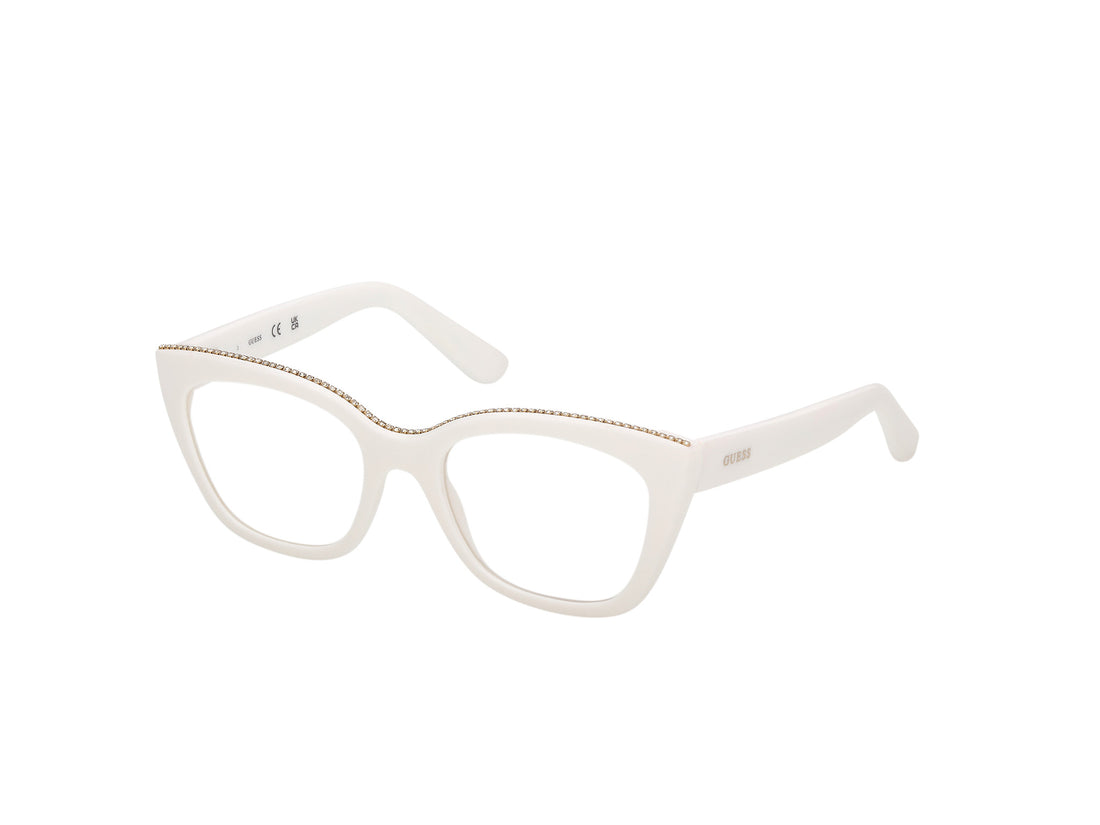 Occhiali da vista guess gu50361 021 blanco square femenino taglia 50mm - Vista principale