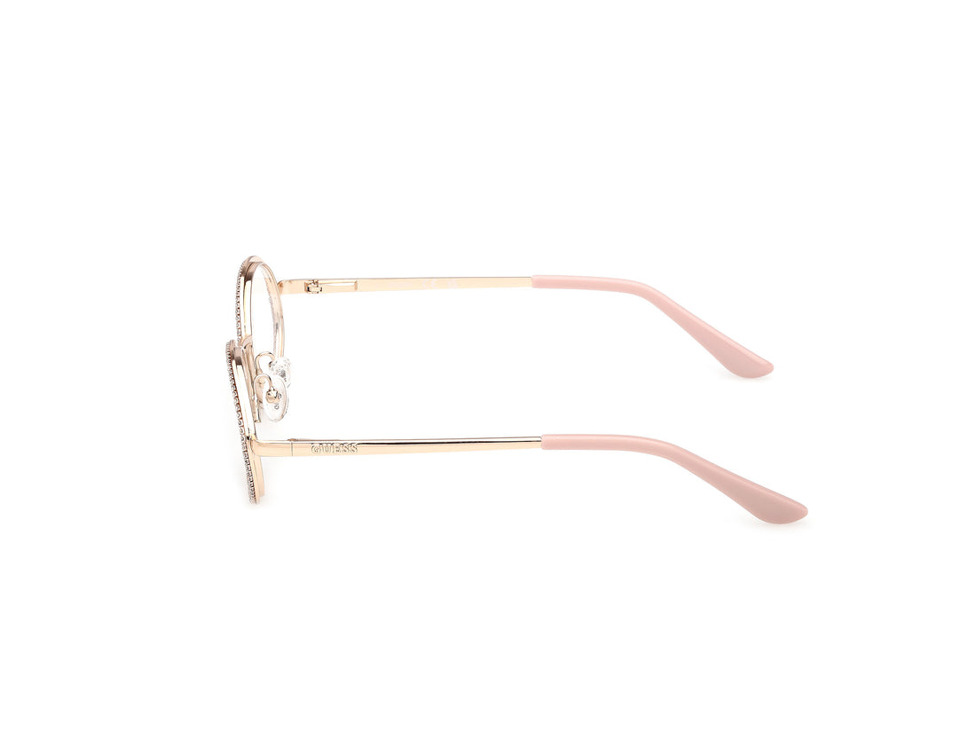 Occhiali da vista guess gu50362 032 dorado oval femenino taglia 50mm - Vista dettagliata