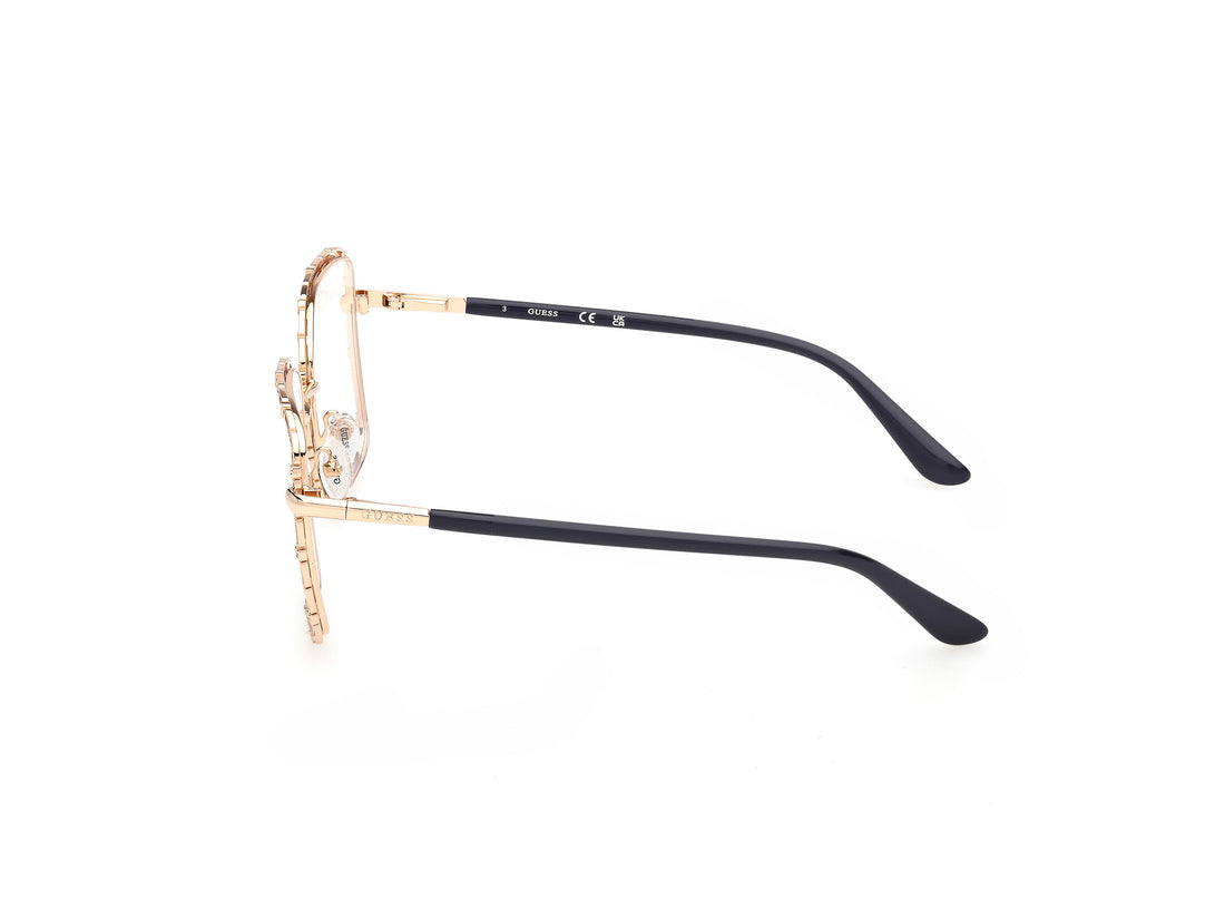 Occhiali da vista guess gu50364 032 dorado square femenino taglia 54mm - Vista dettagliata