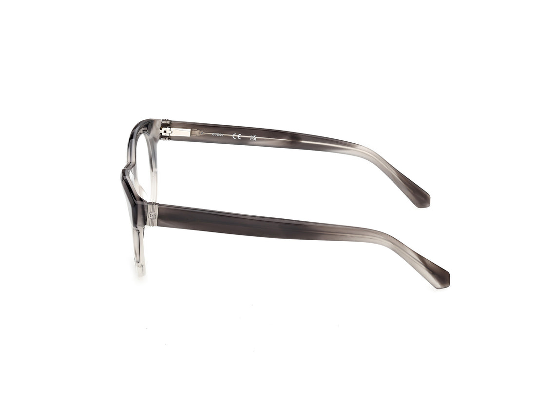 Brillen guess gu50366 020 gris round masculino größe 49mm - Detailansicht
