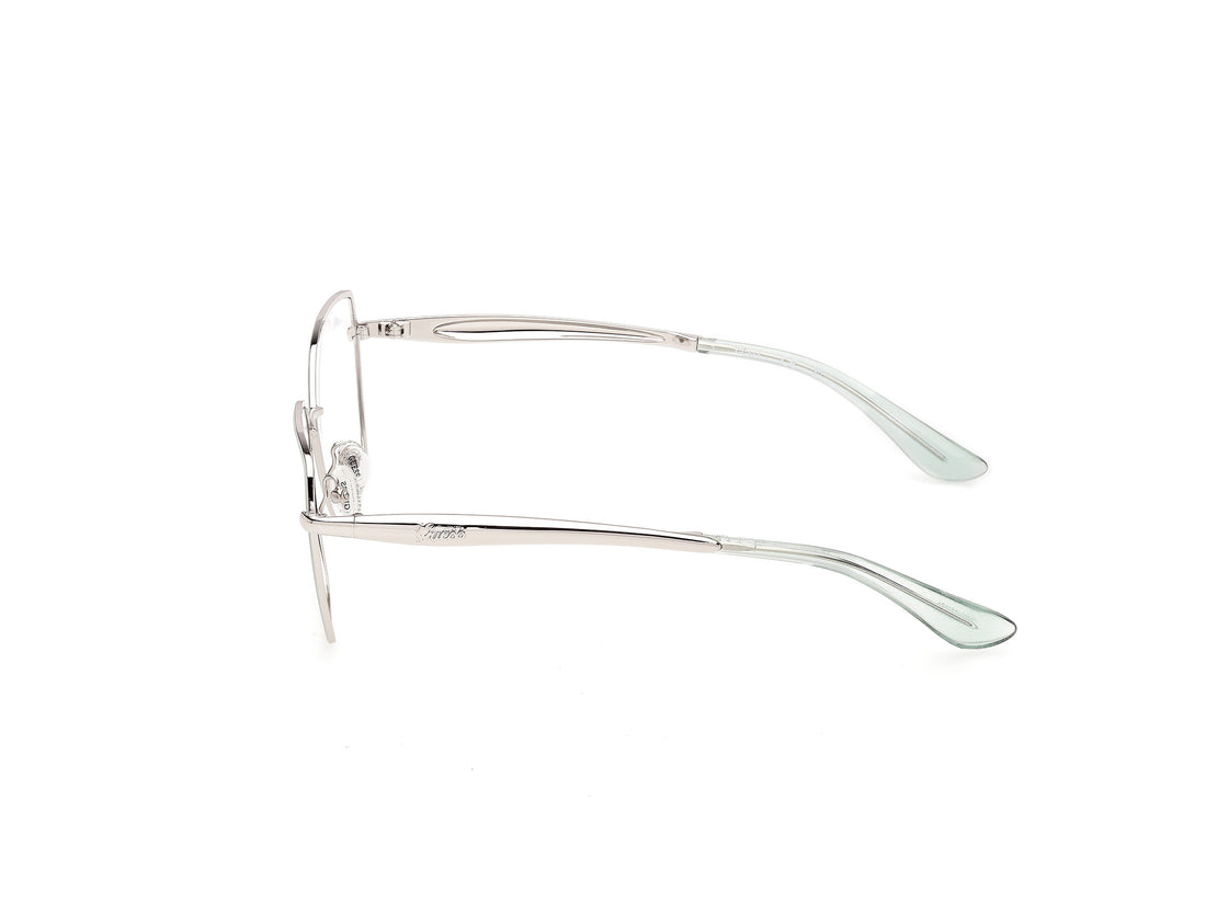Óculos graduados guess gu50384 095 verde square femenino tamanho 55mm - Vista de detalhe