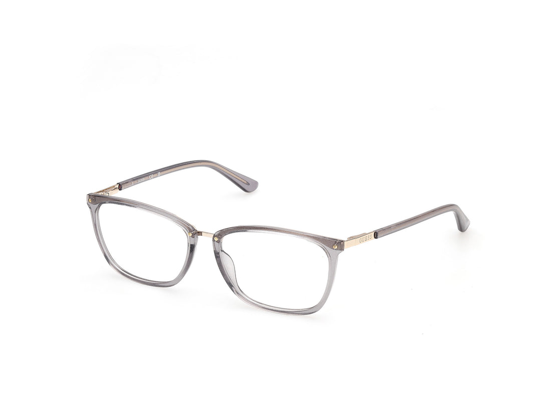 Óculos graduados guess gu50386 020 gris rectangular femenino tamanho 54mm - Vista principal