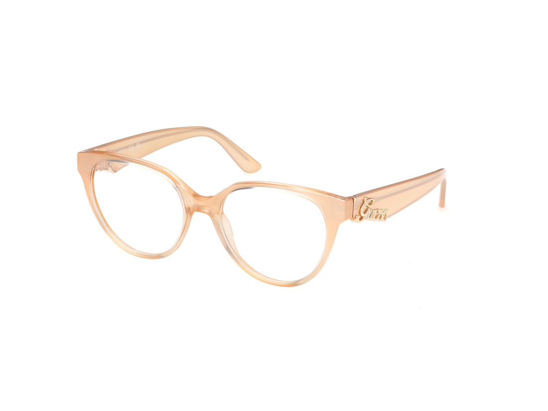 Occhiali da vista guess gu50388 044 naranja round femenino taglia 53mm - Vista principale