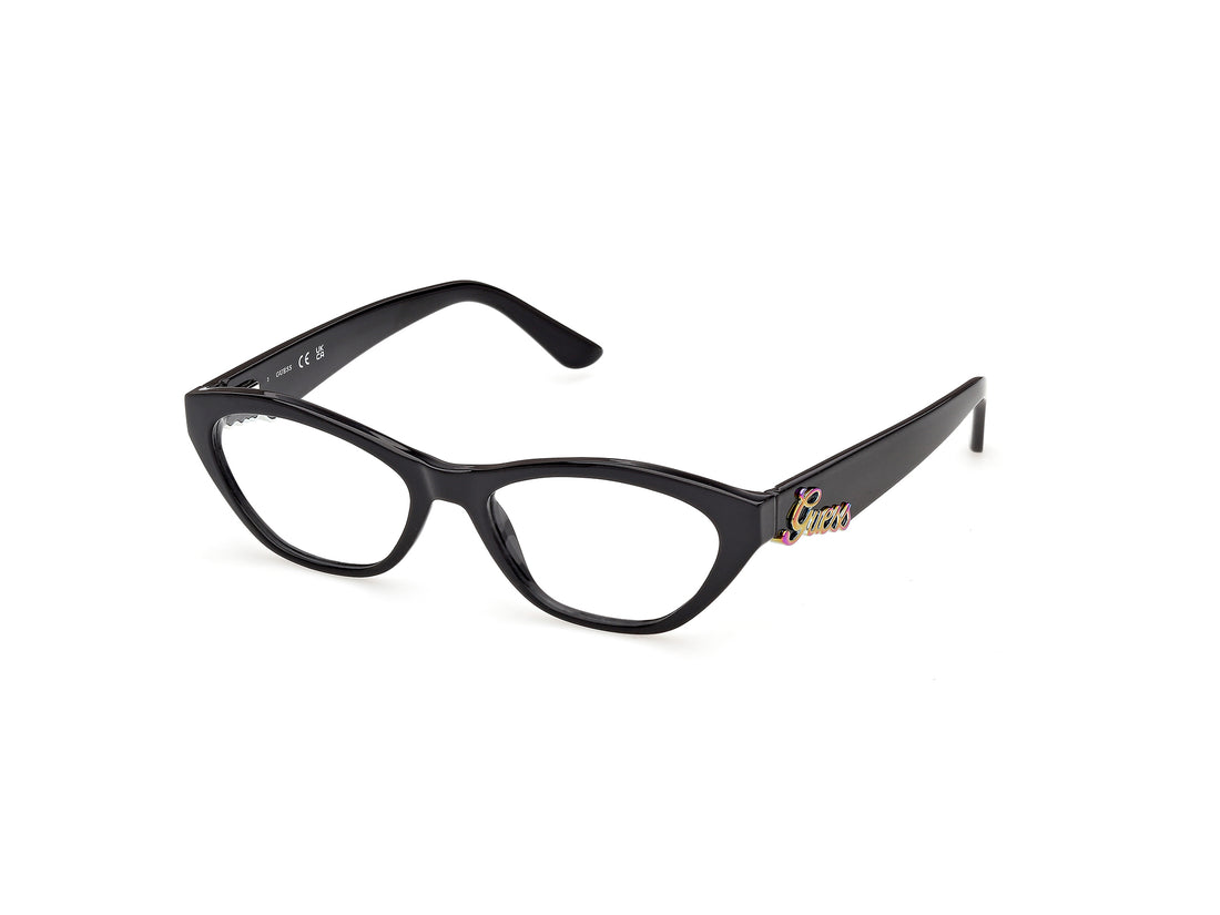 Occhiali da vista guess gu50389 001 negro cat eye femenino taglia 52mm - Vista principale