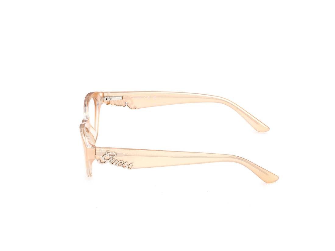 Occhiali da vista guess gu50389 044 naranja cat eye femenino taglia 52mm - Vista dettagliata