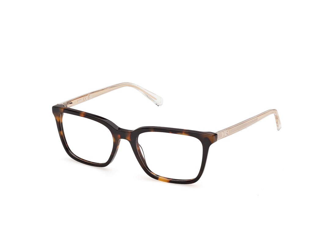 Occhiali da vista guess gu50391 052 havana rectangular masculino taglia 53mm - Vista principale