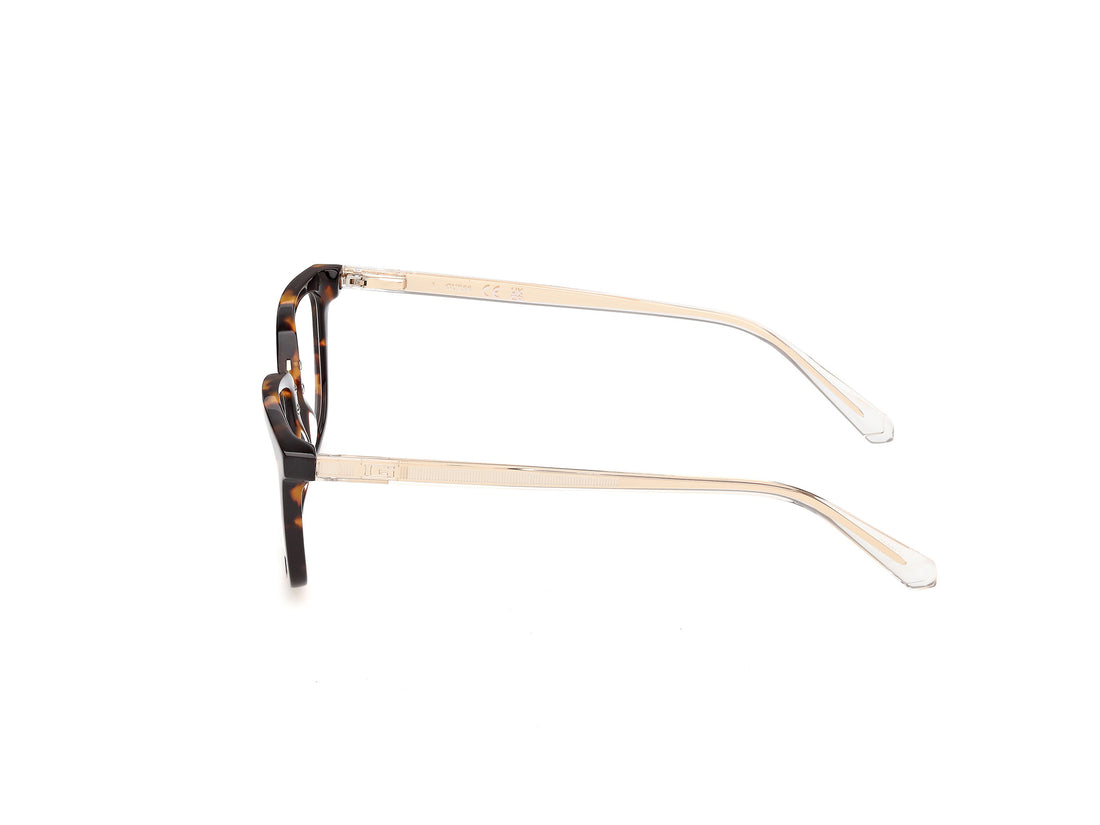 Occhiali da vista guess gu50392 052 havana square masculino taglia 54mm - Vista dettagliata