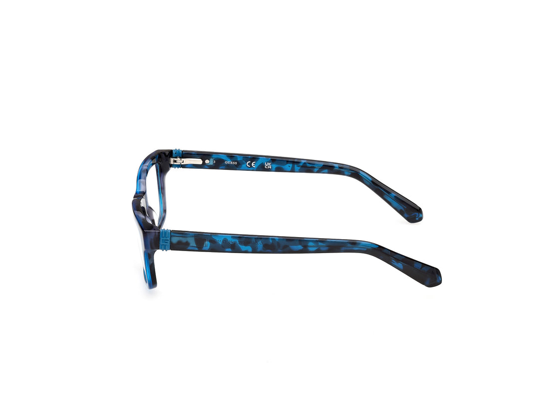 Occhiali da vista guess gu50393 092 azul rectangular masculino taglia 46mm - Vista dettagliata