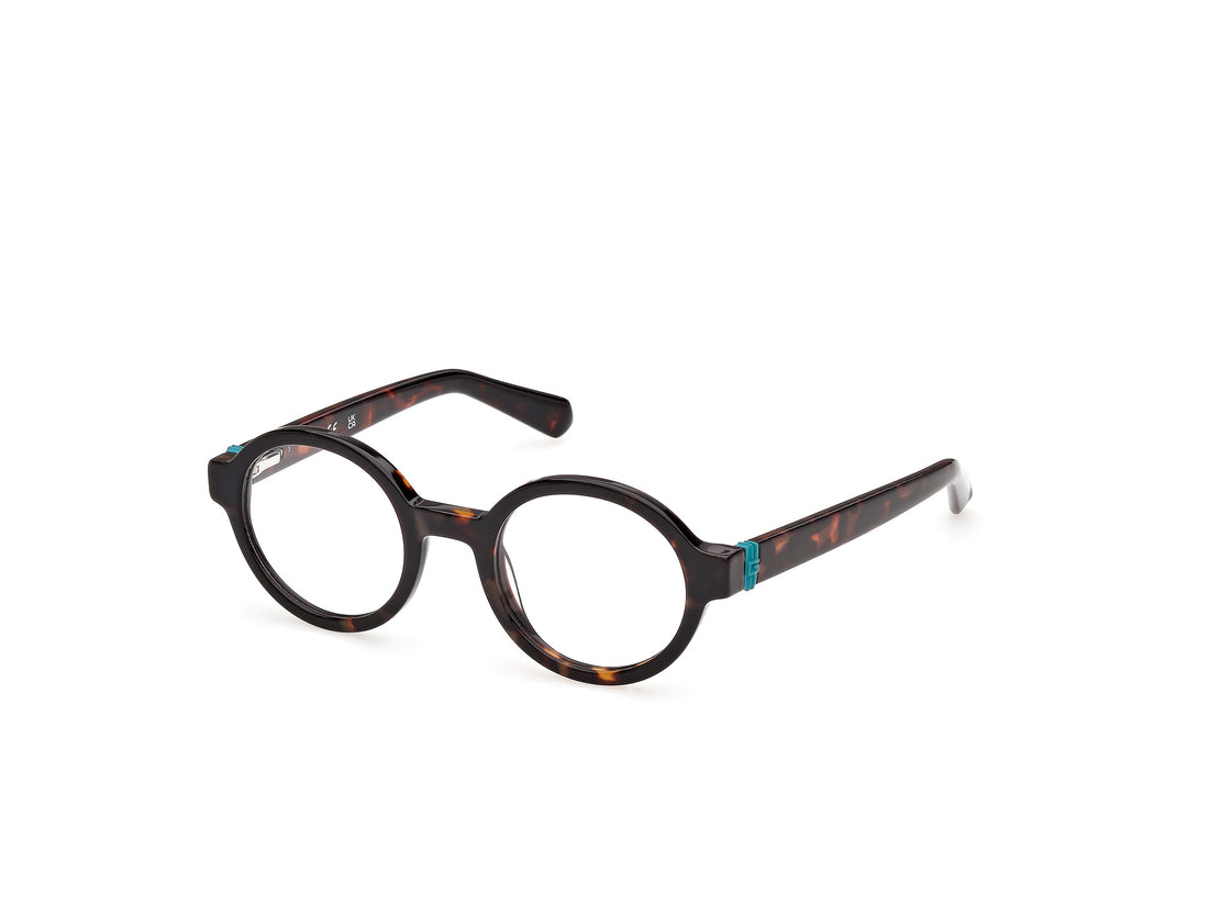 Occhiali da vista guess gu50394 052 havana round masculino taglia 43mm - Vista principale