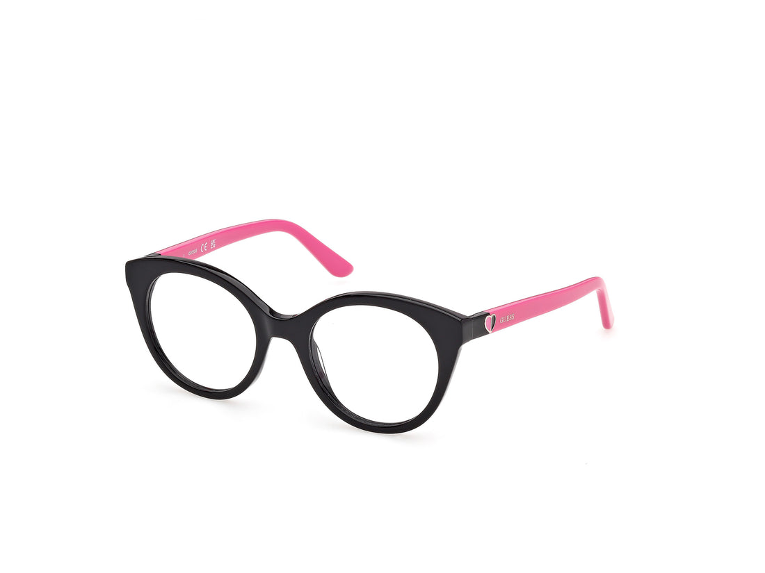 Occhiali da vista guess gu50396 005 negro round femenino taglia 46mm - Vista principale