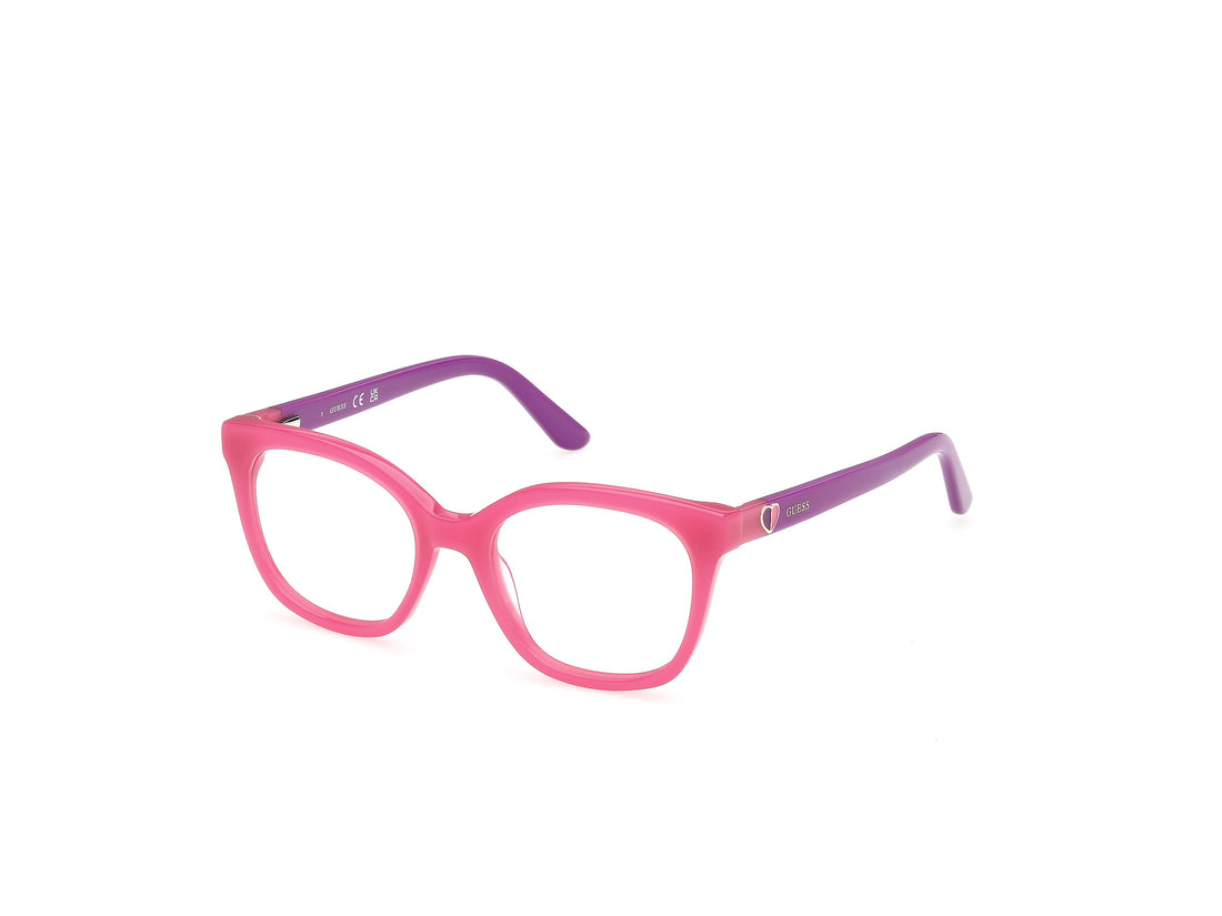Brillen guess gu50397 074 rosa square femenino größe 45mm - Hauptansicht