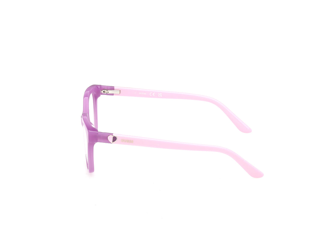Brillen guess gu50397 083 violeta square femenino größe 45mm - Detailansicht