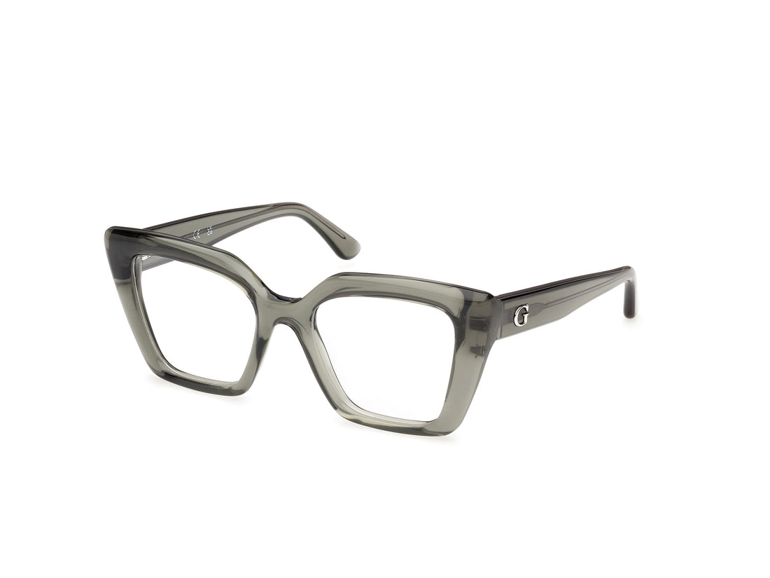 Briller guess gu50436 093 verde square femenino størrelse 51mm - Hovedvisning