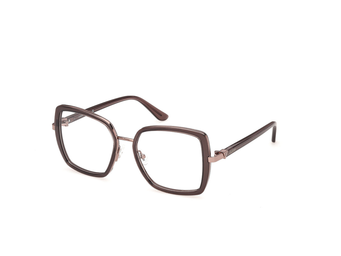 Briller guess gu50438 048 marron square femenino størrelse 53mm - Hovedvisning
