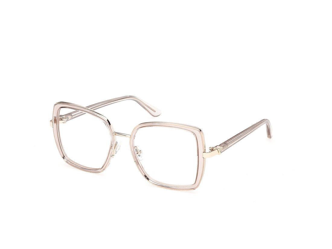Briller guess gu50438 057 beige square femenino størrelse 53mm - Hovedvisning