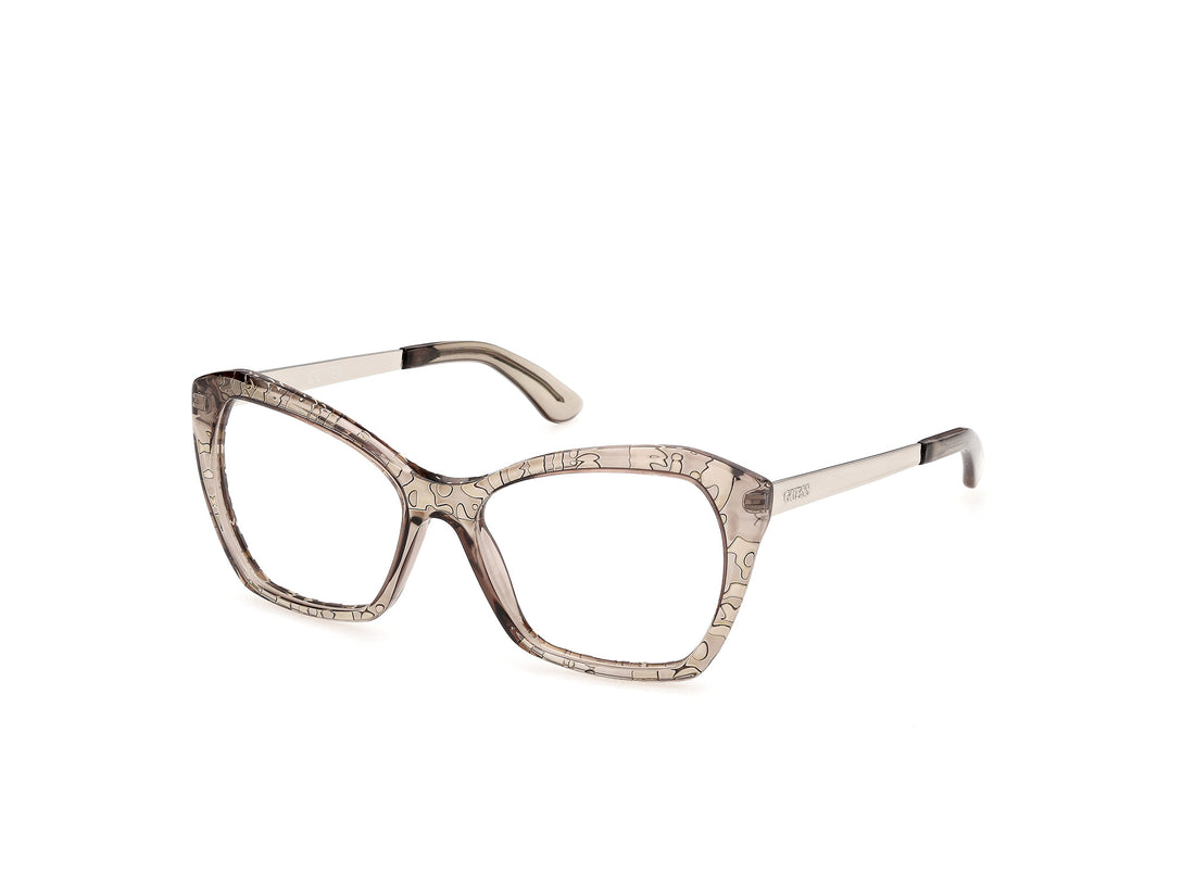 Briller guess gu50441 096 verde geometric femenino størrelse 54mm - Hovedvisning