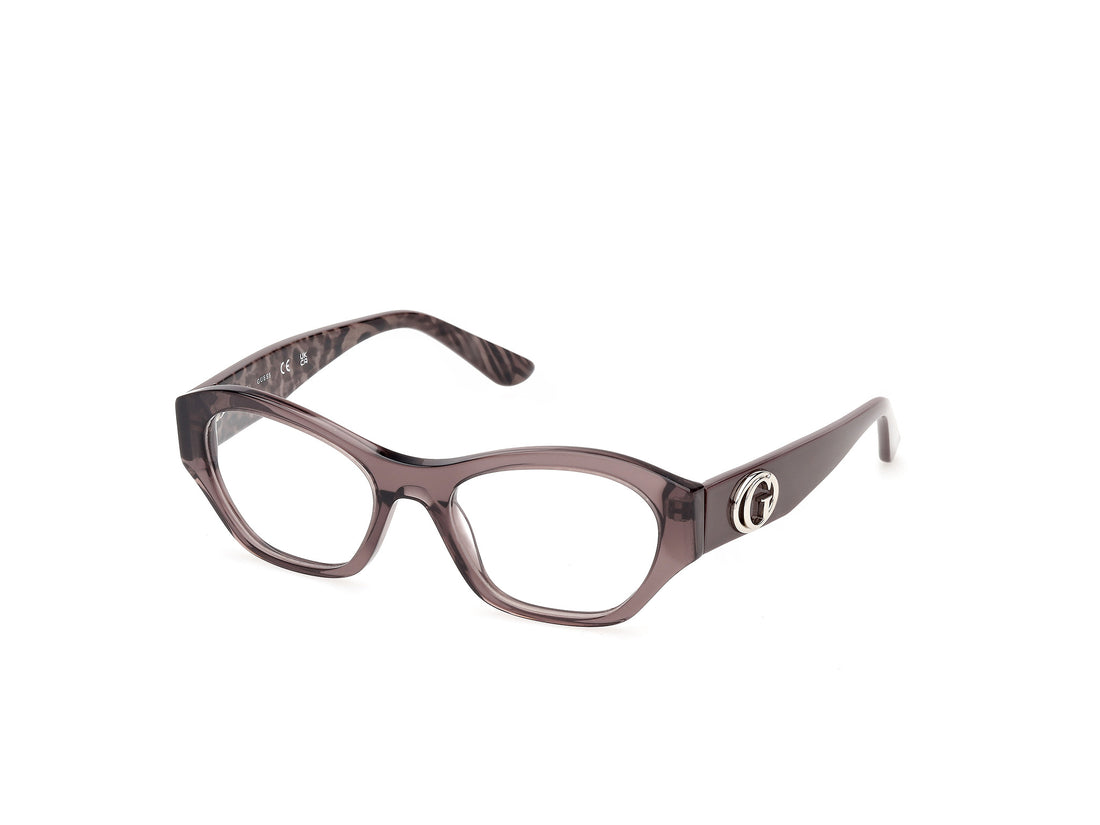 Briller guess gu50445 048 marron cat eye femenino størrelse 50mm - Hovedvisning