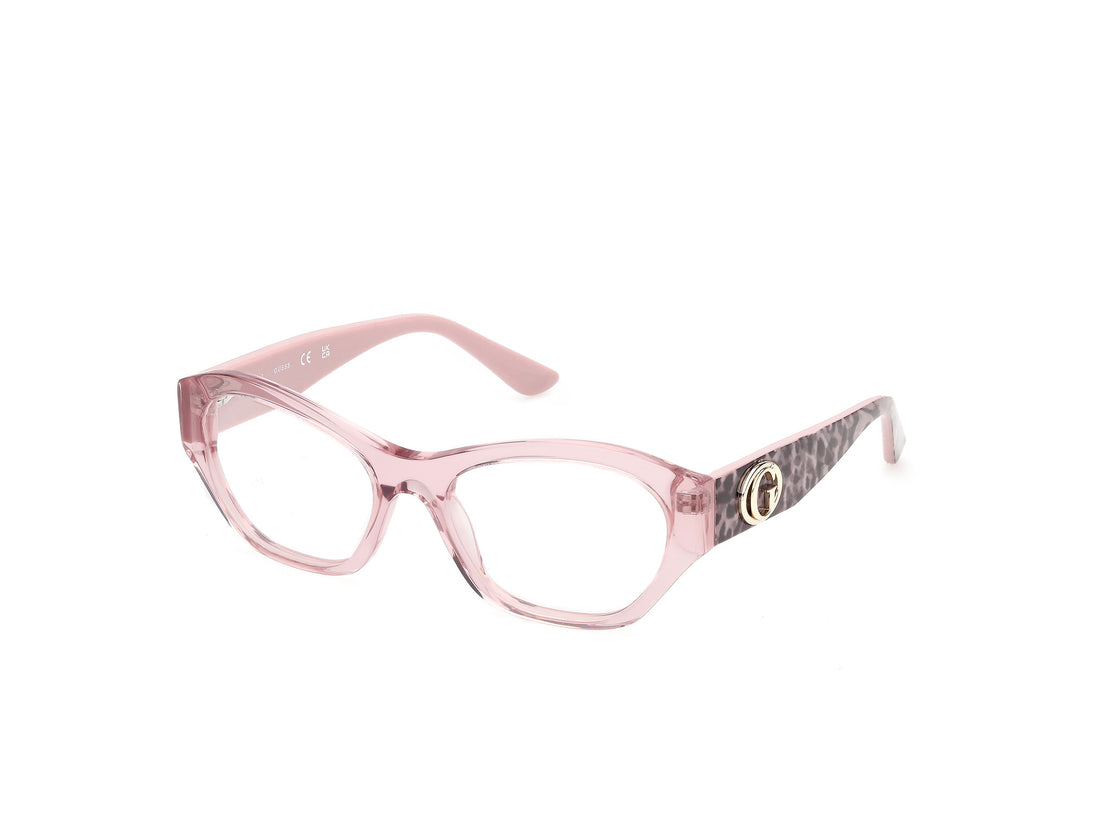 Briller guess gu50445 072 rosa cat eye femenino størrelse 50mm - Hovedvisning
