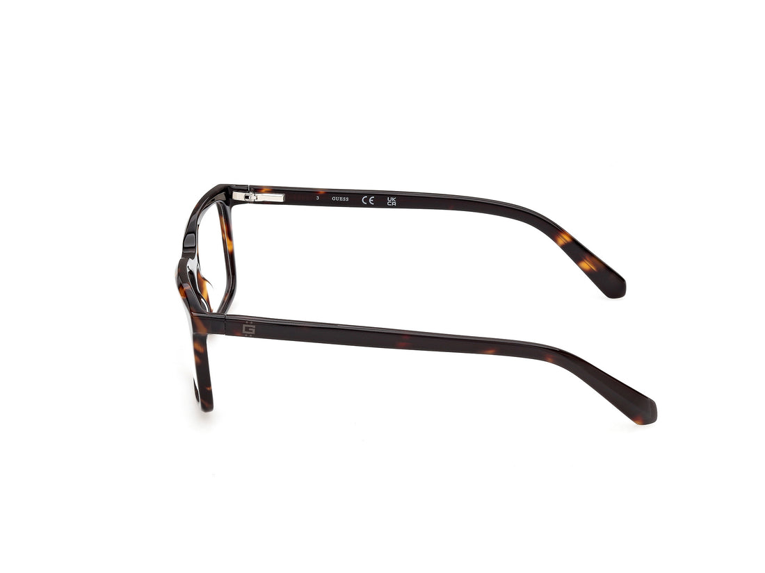 Briller guess gu50448 052 havana rectangular masculino størrelse 55mm - Detaljeret visning