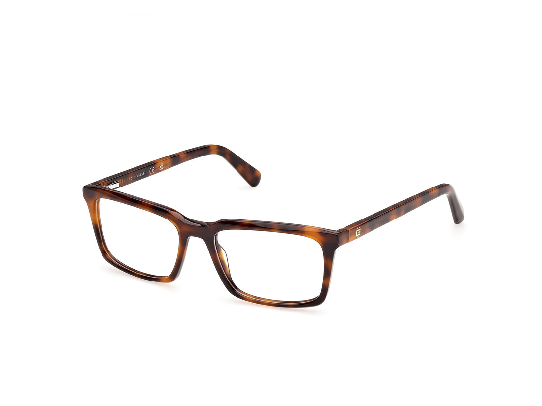 Briller guess gu50448 053 havana rectangular masculino størrelse 55mm - Hovedvisning