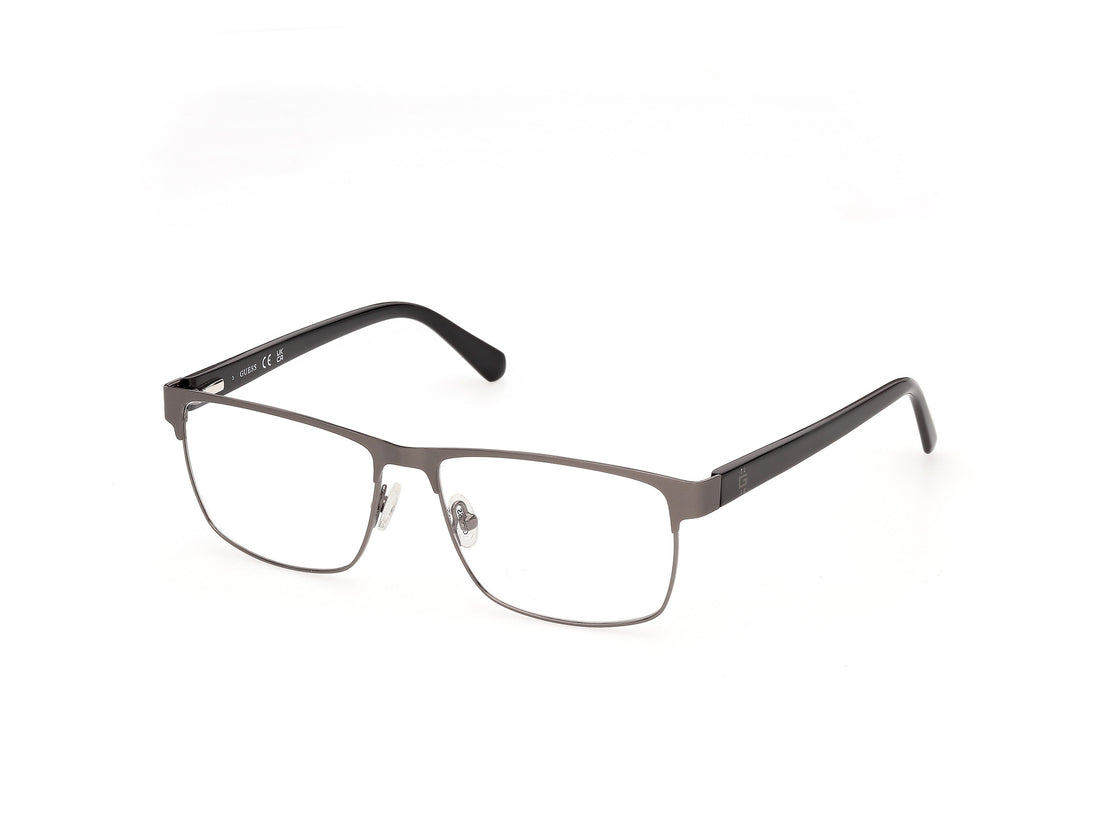 Briller guess gu50450 009 plateado browline masculino størrelse 56mm - Hovedvisning