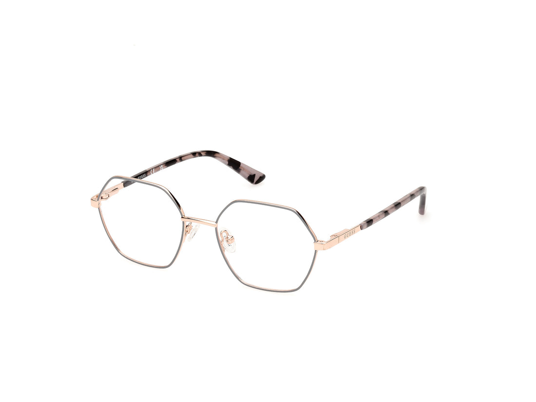 Prescription glasses guess gu8275 028 dorado infantil size 49mm - Main view