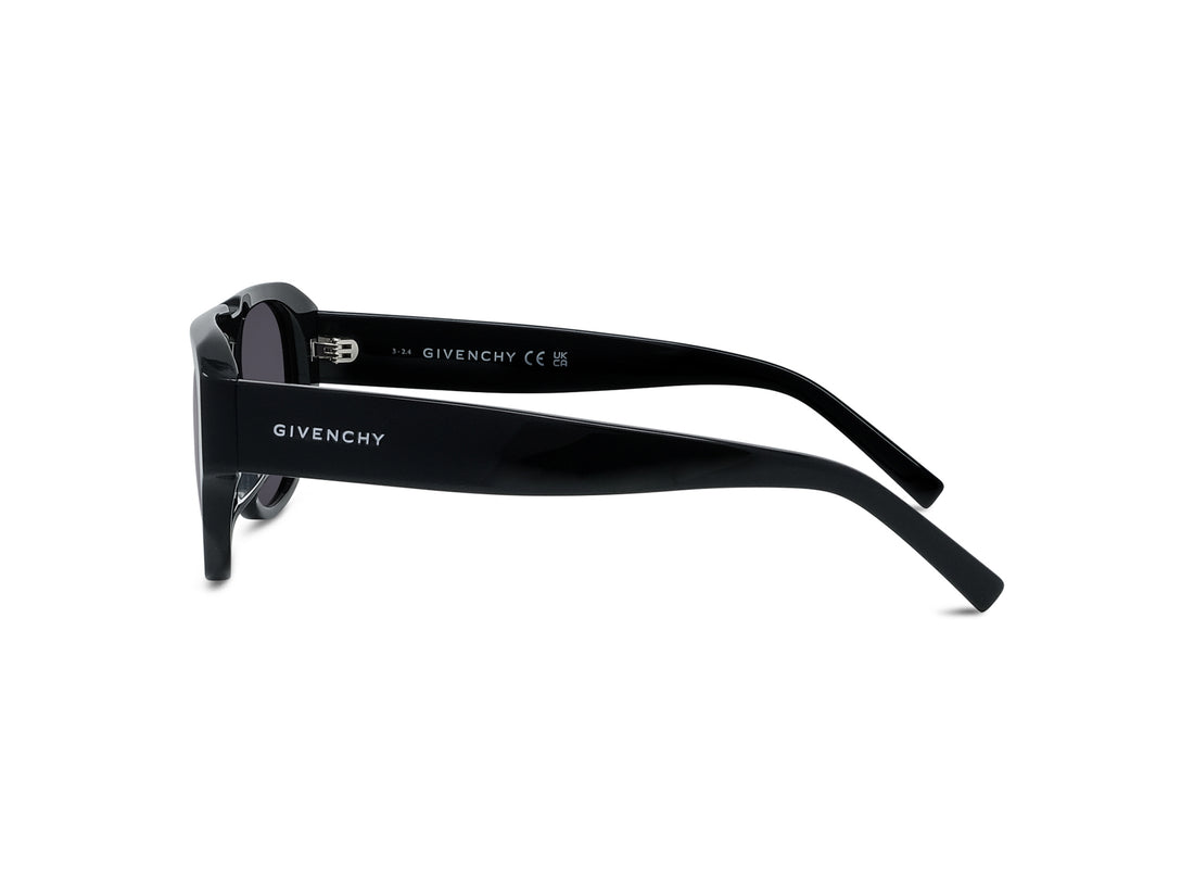 Occhiali da sole givenchy gv day gv40115u 01a black geometric masculino taglia 55mm - Vista dettagliata