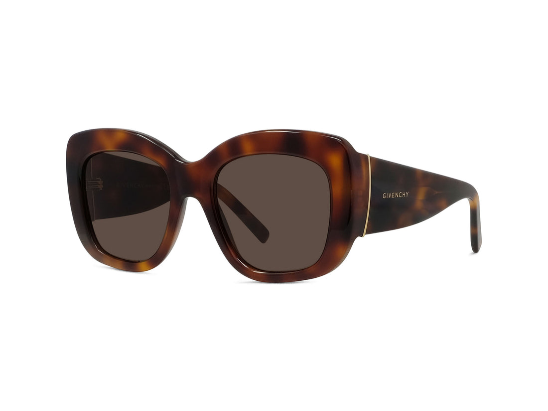 Sunglasses givenchy bold gv40127i 53e havana butterfly femenino size 53mm - Main view