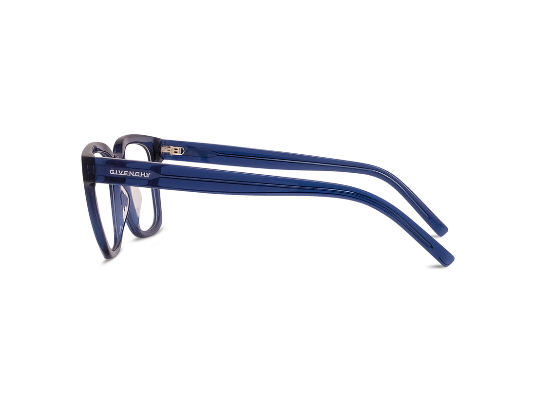 Occhiali da vista givenchy gv day gv50005i 090 blue square masculino taglia 50mm - Vista dettagliata