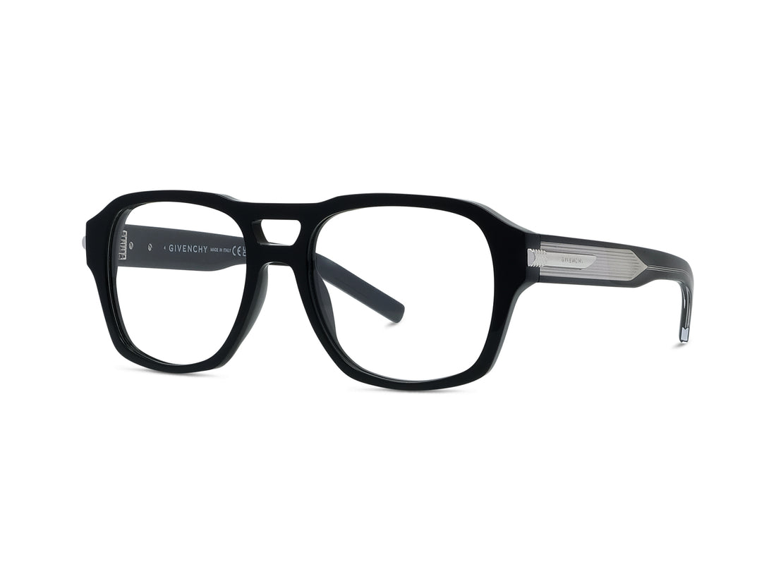 Occhiali da vista givenchy gv one gv50081i 001 black geometric masculino taglia 53mm - Vista principale