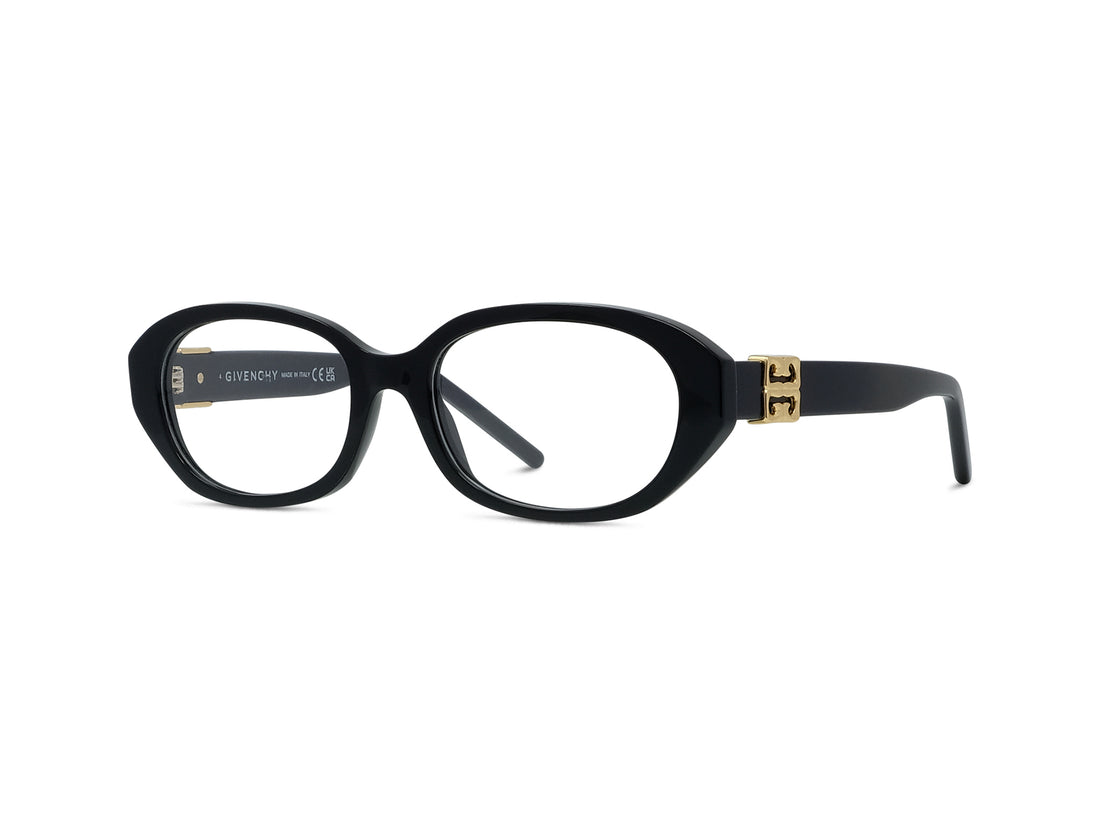 Occhiali da vista givenchy 4g liquid gv50093i 001 black oval femenino taglia 53mm - Vista principale