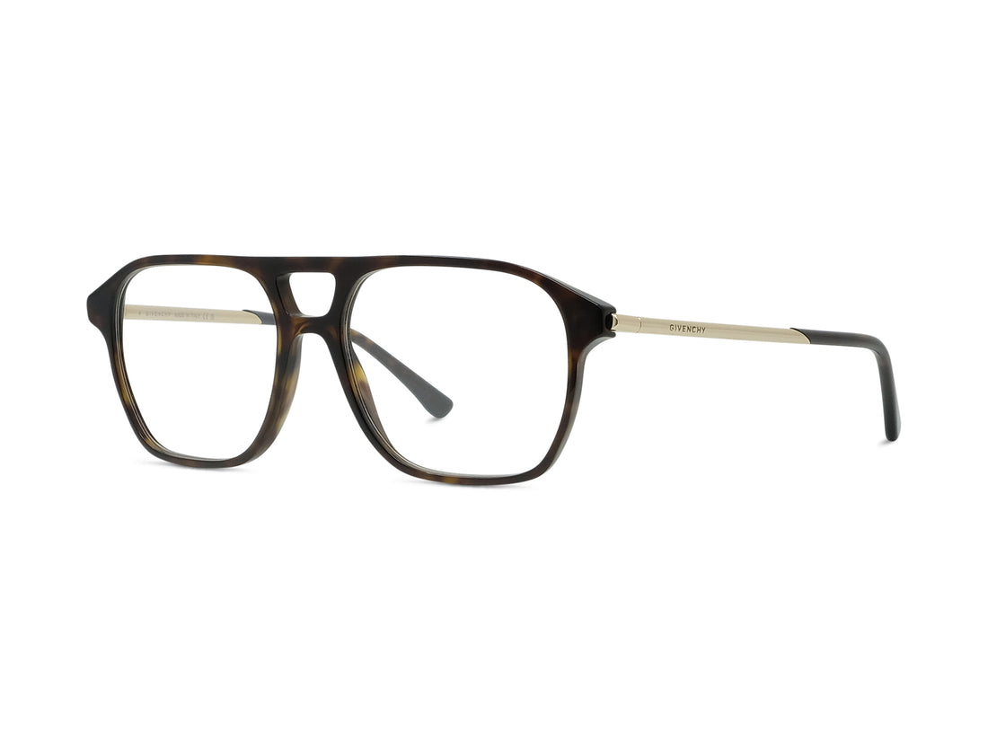 Occhiali da vista givenchy day gv50103i 052 havana geometric masculino taglia 54mm - Vista principale