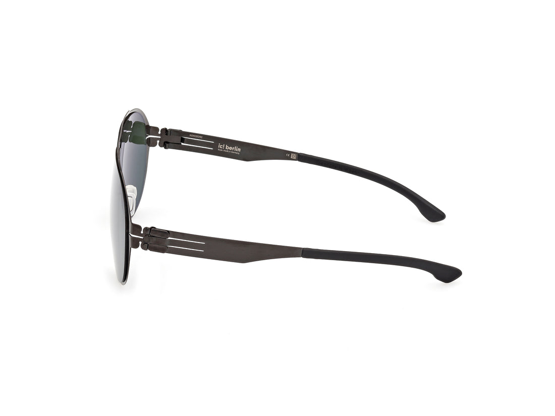 Occhiali da sole ic! berlin ic0002 carson 08r plateado pilot unisex taglia 64mm - Vista dettagliata