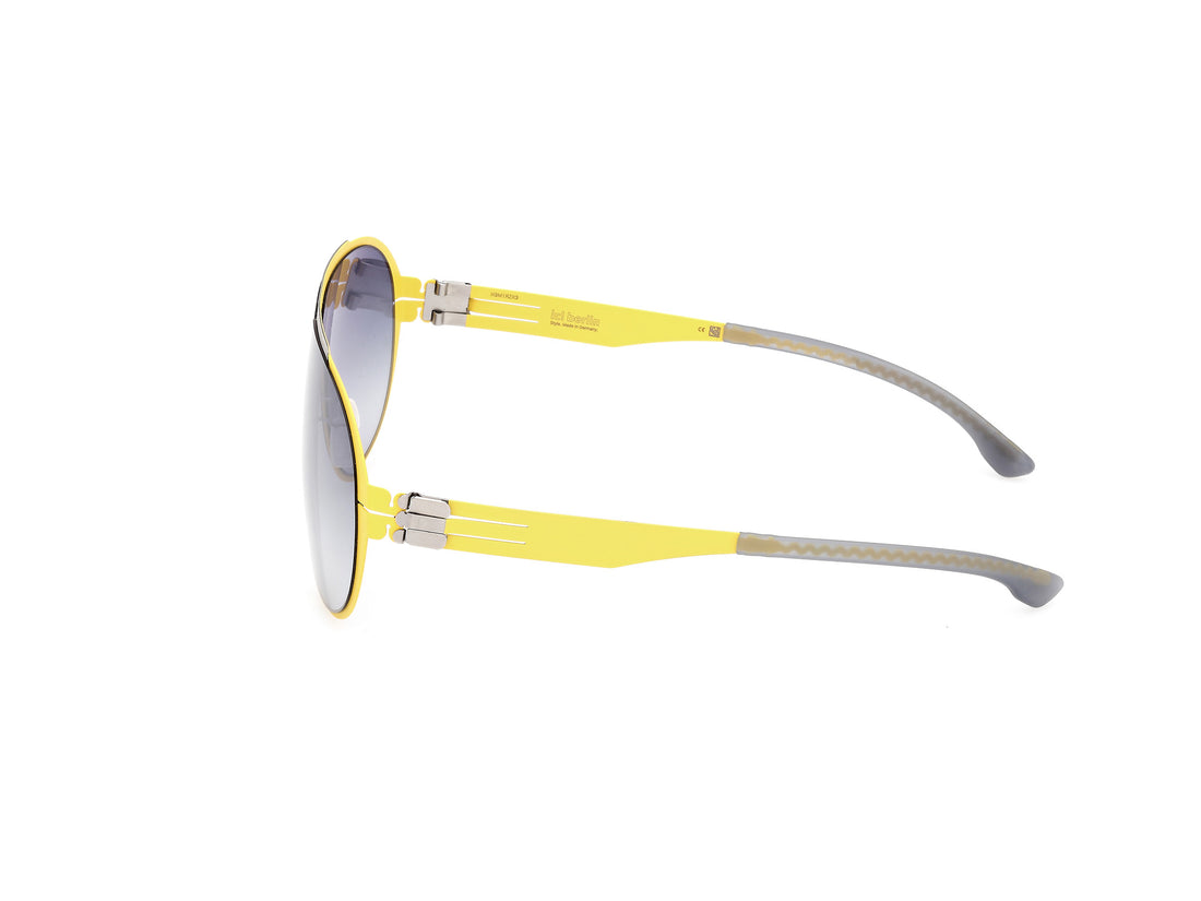 Occhiali da sole ic! berlin ic0002 carson 41b amarillo pilot unisex taglia 64mm - Vista dettagliata