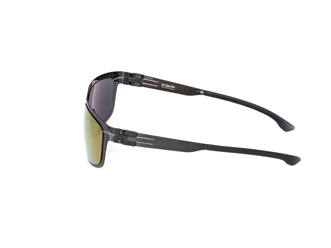 Occhiali da sole ic! berlin ic0006 flx_s02 02z negro geometric unisex taglia 58mm - Vista dettagliata