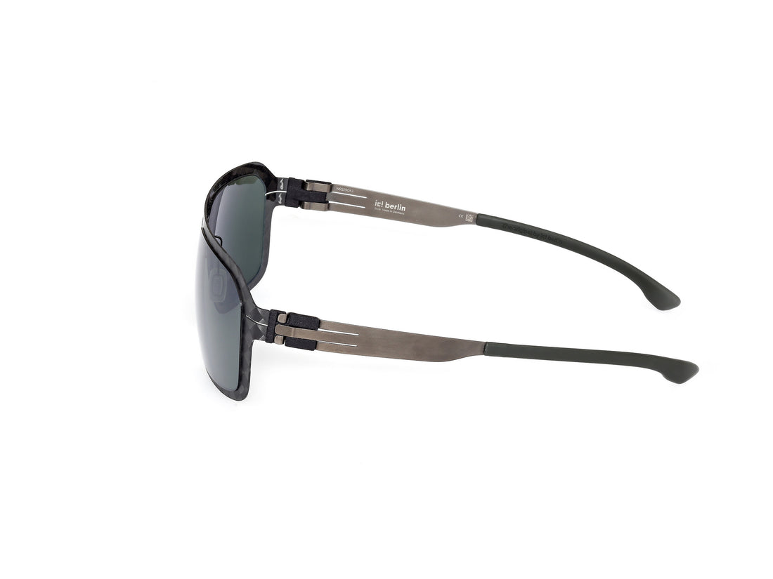 Occhiali da sole ic! berlin ic0007 flx_s03 02r negro square masculino taglia 57mm - Vista dettagliata