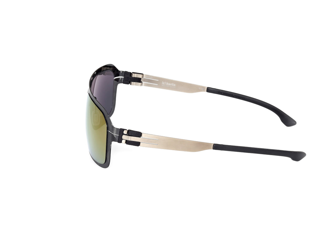 Occhiali da sole ic! berlin ic0007 flx_s03 02z negro square masculino taglia 57mm - Vista dettagliata