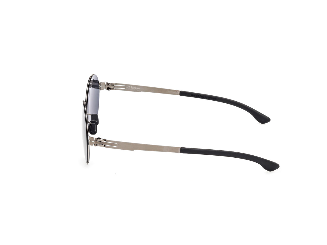 Occhiali da sole ic! berlin ic0013 miki 02n negro round unisex taglia 49mm - Vista dettagliata