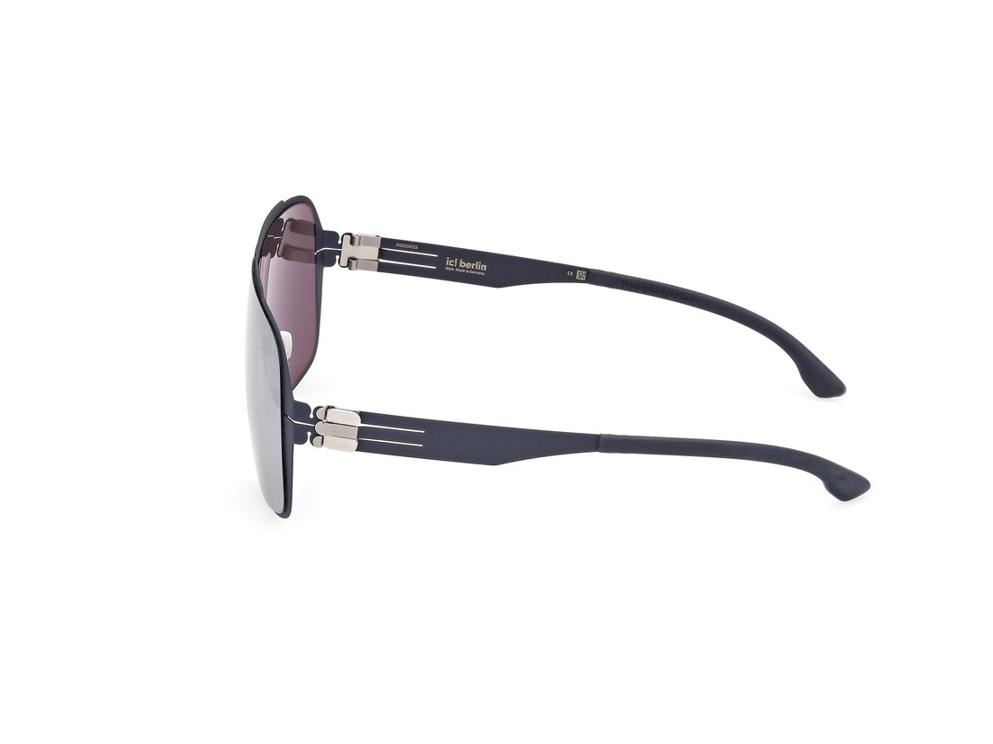 Occhiali da sole ic! berlin ic0015 nash 85c azul square unisex taglia 66mm - Vista dettagliata