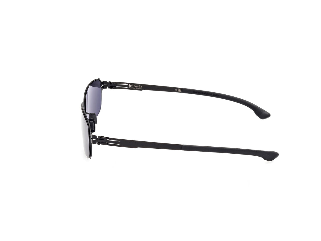 Occhiali da sole ic! berlin ic0021 tyler 02a negro rectangular unisex taglia 51mm - Vista dettagliata