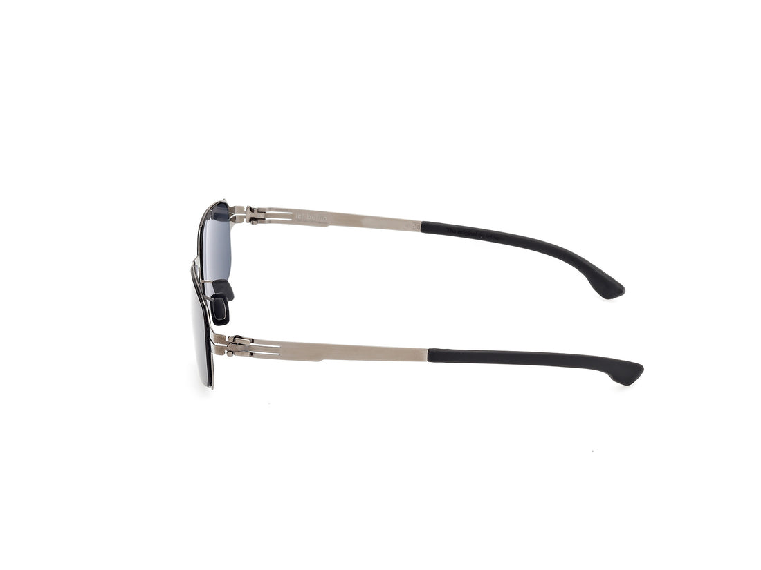 Occhiali da sole ic! berlin ic0021 tyler 02n negro rectangular unisex taglia 51mm - Vista dettagliata