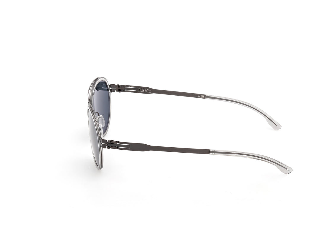 Sonnenbrillen ic! berlin ic0031 dakota 05n negro round unisex größe 50mm - Detailansicht