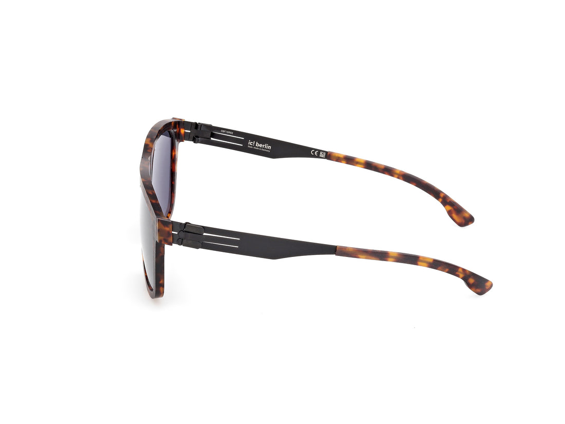 Sonnenbrillen ic! berlin ic0057 zeta 54a havana square masculino größe 58mm - Detailansicht