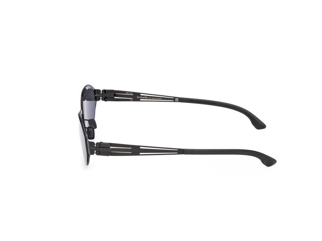 Sonnenbrillen ic! berlin ic0062 noemi 02a negro round unisex größe 54mm - Detailansicht