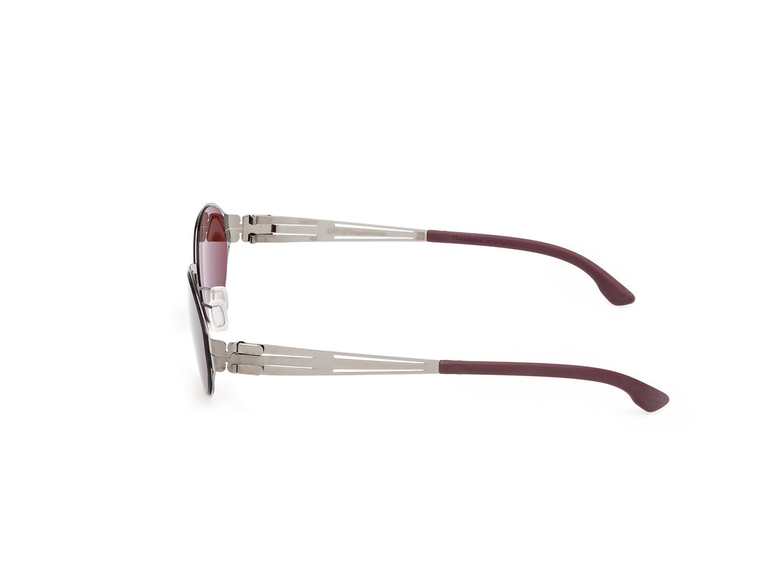 Sonnenbrillen ic! berlin ic0062 noemi 02s negro round unisex größe 54mm - Detailansicht