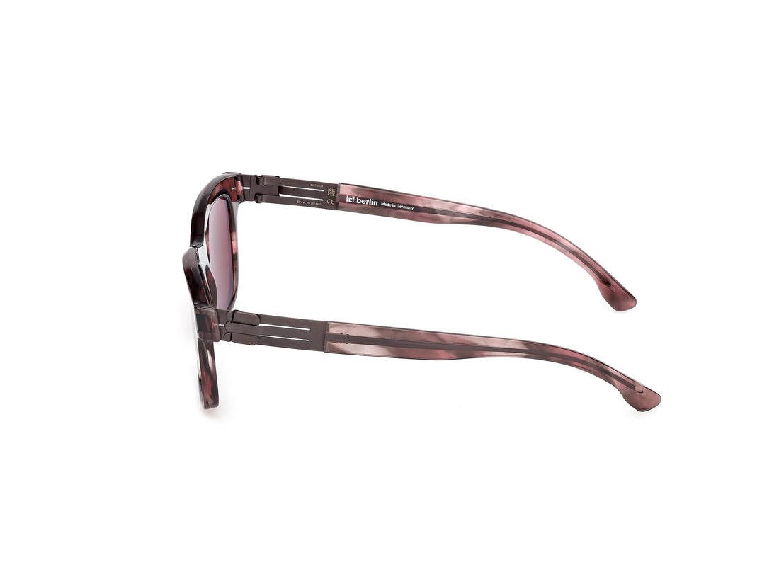 Sonnenbrillen ic! berlin ic0066 pamela 50s marron cat eye femenino größe 54mm - Detailansicht