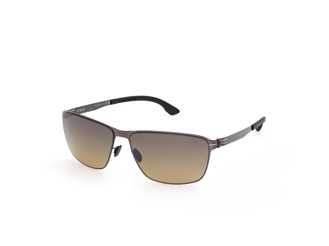 Occhiali da sole ic! berlin ic0213 08r plateado rectangular masculino taglia 61mm - Vista principale