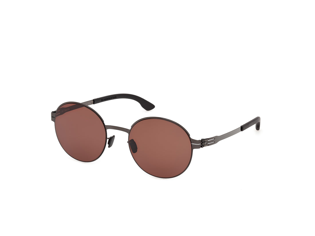 Gafas de sol ic! berlin ic0215 08e plateado round unisex talla 53mm - Vista principal