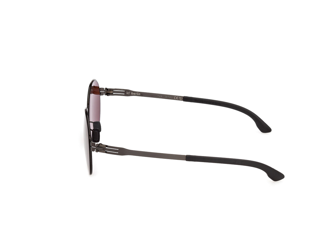 Gafas de sol ic! berlin ic0215 08e plateado round unisex talla 53mm - Vista de detalle